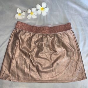 Forever 21 Pink Chrome Skirt